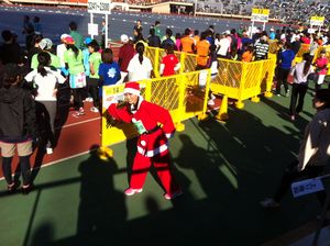 ★おやじの会で参加の小林さん★「神宮外苑EKIDEN」1年間の成果！★