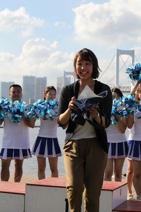 ★恵美の海の大会デビュー戦「東京アクアスロン2012」★入会から３ケ月足らずでしたが、エイジ優勝できました！★