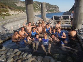 ★明郎さんの新島トライアスロン大会！25mしか泳げなかったのに見事完泳★青トラで本当に良かった！！★